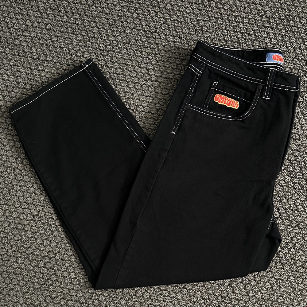 Empyre Men's Black Straight Jeans